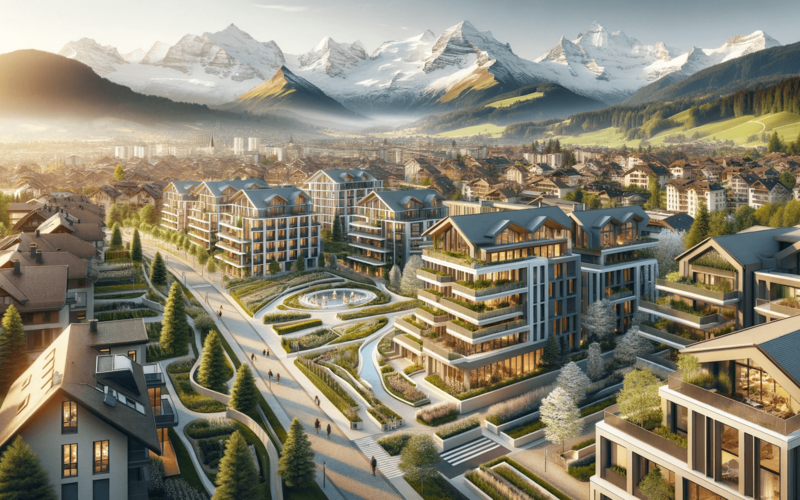 The challenges of real estate development in Switzerland.